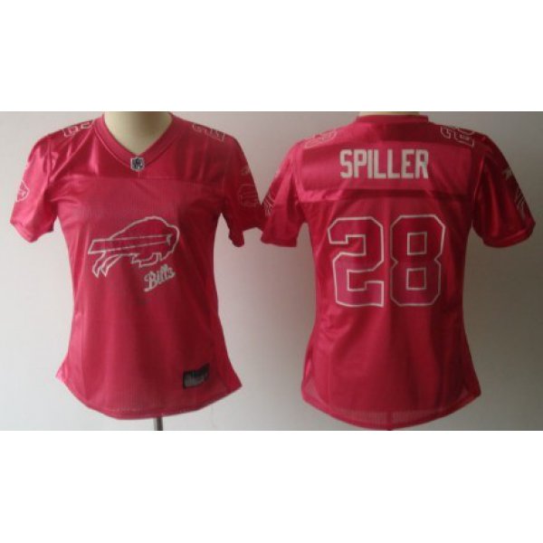 Buffalo Bills #28 C.J.Spiller Pink Fem Fan Womens Jersey