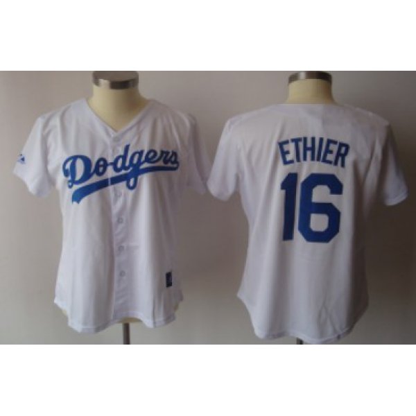 Kansas City Royals #16 Billy Butler White Womens Jersey