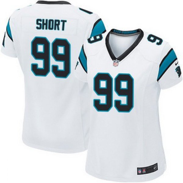 Women's Carolina Panthers #99 Kawann Short Nike Game white Jersey