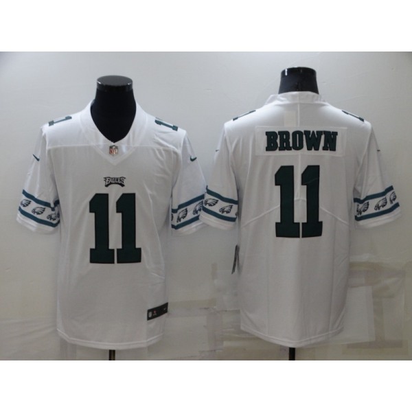 Men's Philadelphia Eagles #11 A. J. Brown White 2019 NEW Vapor Untouchable Stitched NFL Nike Limited Jersey