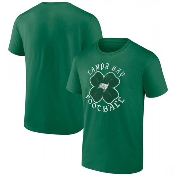 Men's Tampa Bay Buccaneers Kelly Green St. Patrick's Day Celtic T-Shirt