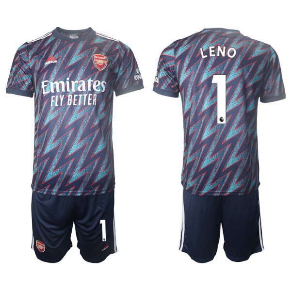 Men 2021-2022 Club Arsenal away blue 1 Soccer Jersey